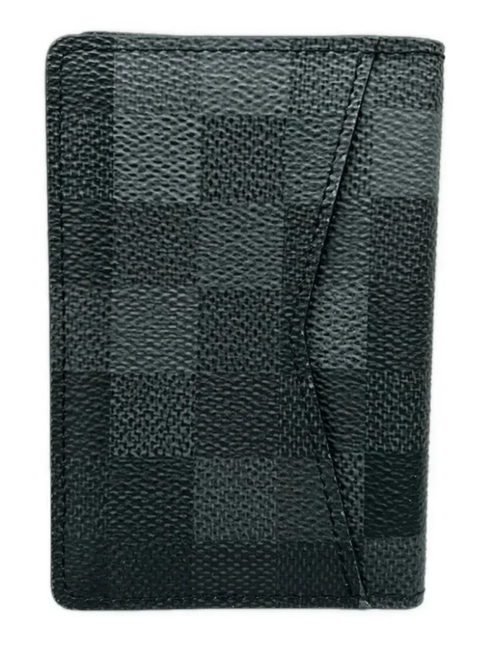 LOUIS VUITTON Organizer de Poshe Black Damoflage RFID : confirmed